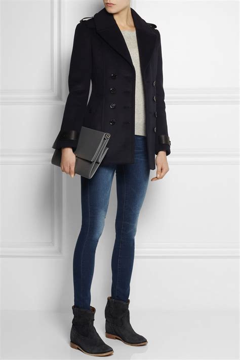 burberry peacoat damen|net a porter burberry jacket.